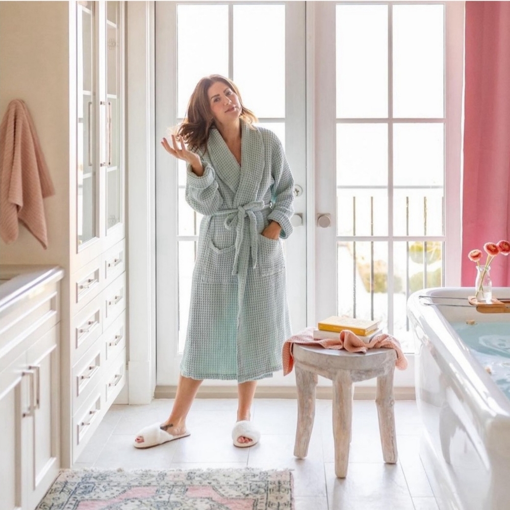 Jilly Box - One Wednesday Waffle Knit Robe